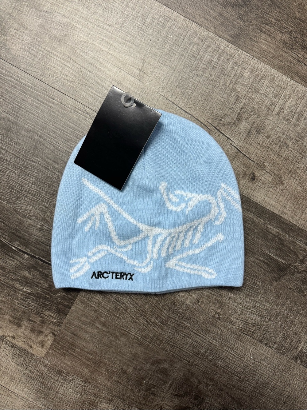 Arc'teryx Kids Light Blue Beanie with White Logo